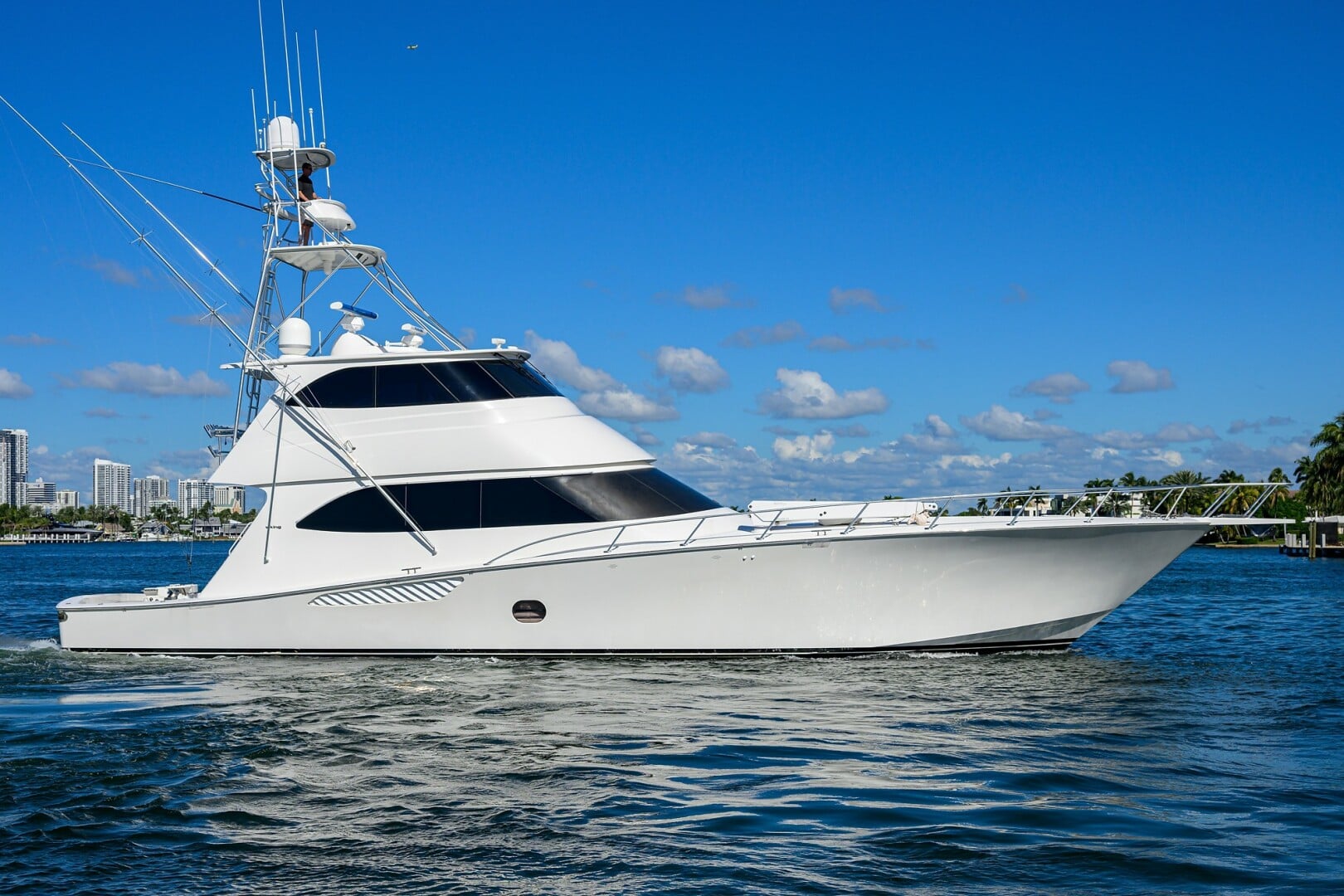 2014 Viking 76 Enclosed Bridge 