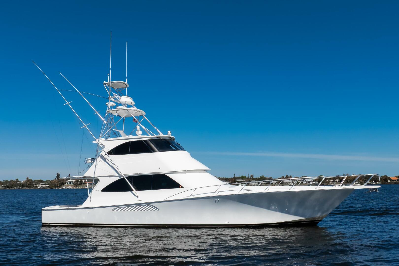 2009 Viking 64 Enclosed Bridge w/ Tower 