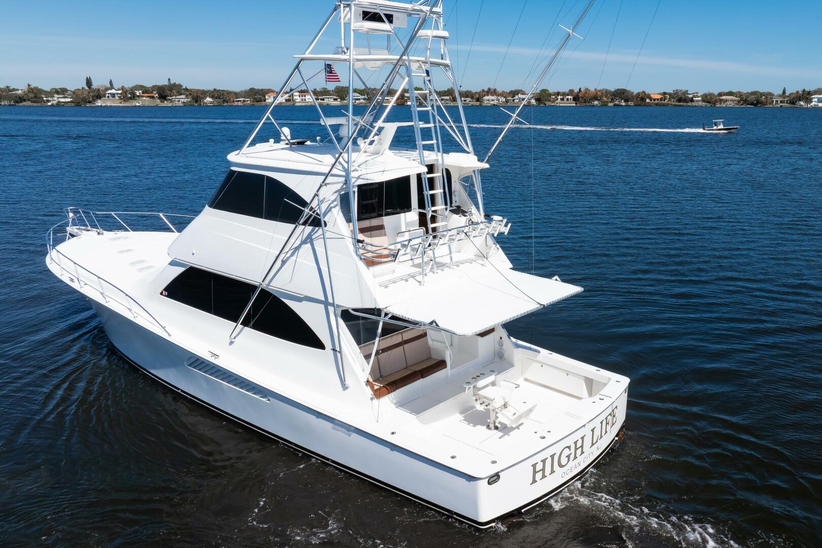 2009 Viking 64 Enclosed Bridge w/ Tower 