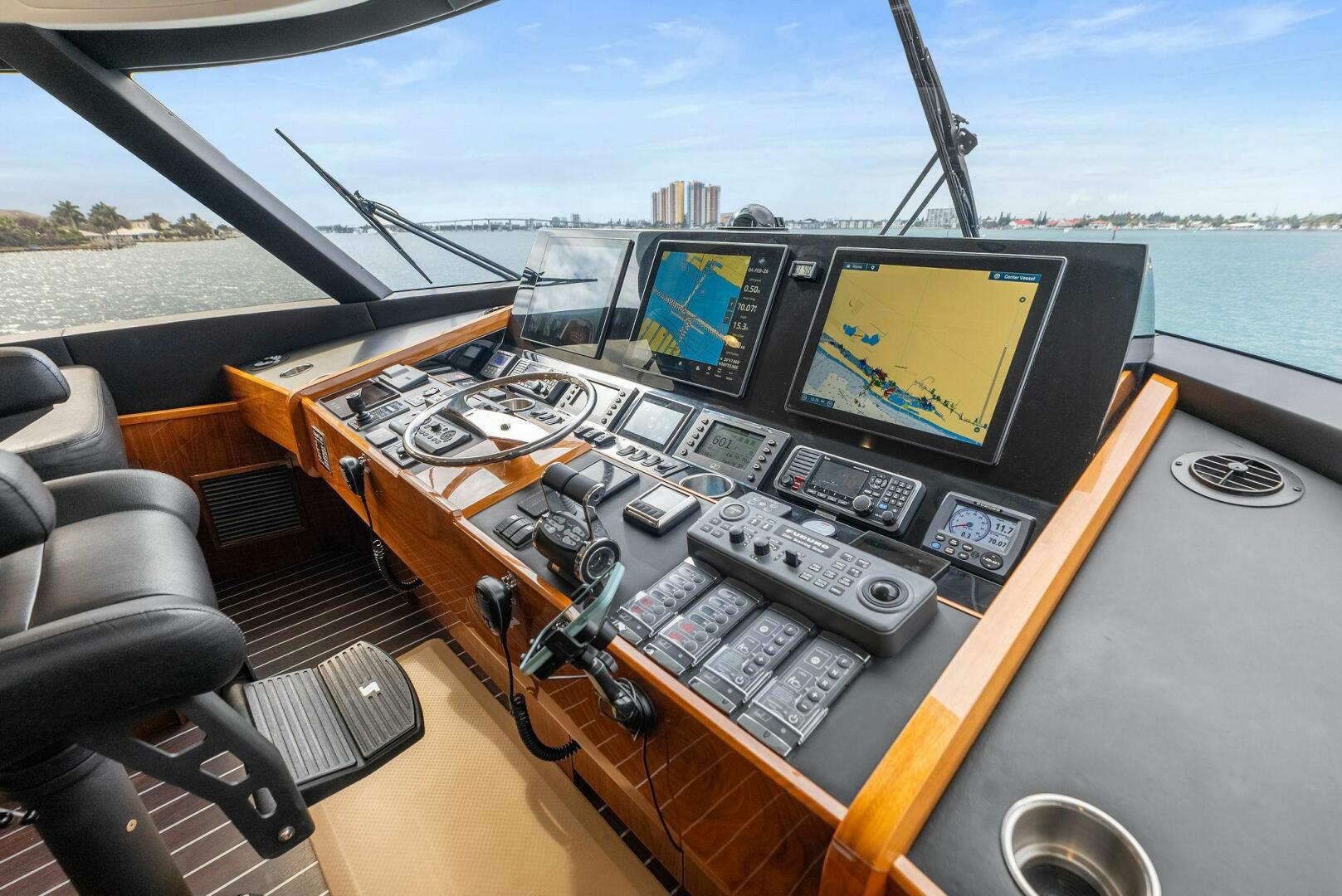 2022 Viking 68 Enclosed Bridge 