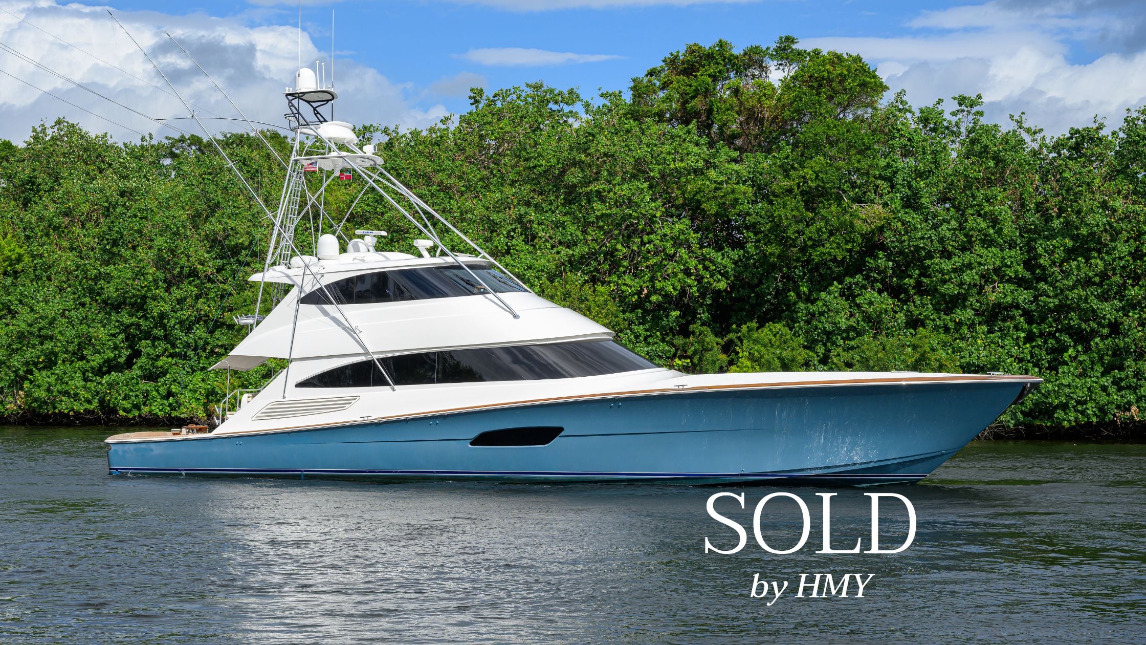 2020 Viking 92 Enclosed Bridge "CHINA TIME" Sold By HMY