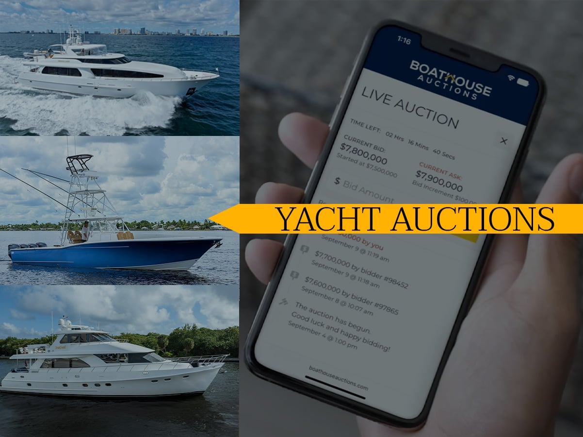 Upcoming Yacht Auctions