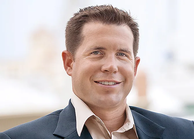Portrait of Mark Mitchell, yacht sales professional in Stuart, FL